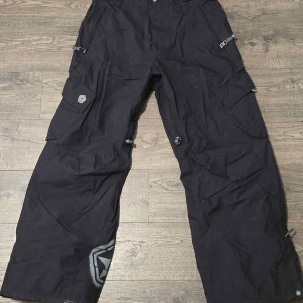 Sessions Black Snowboard Pants